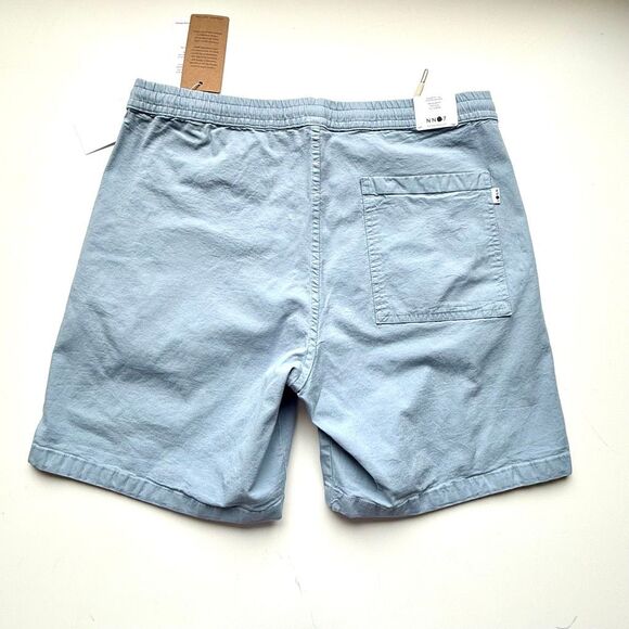 NWT NN07 “Gregor” twill shorts in light blue Size XL - Picture 5 of 10